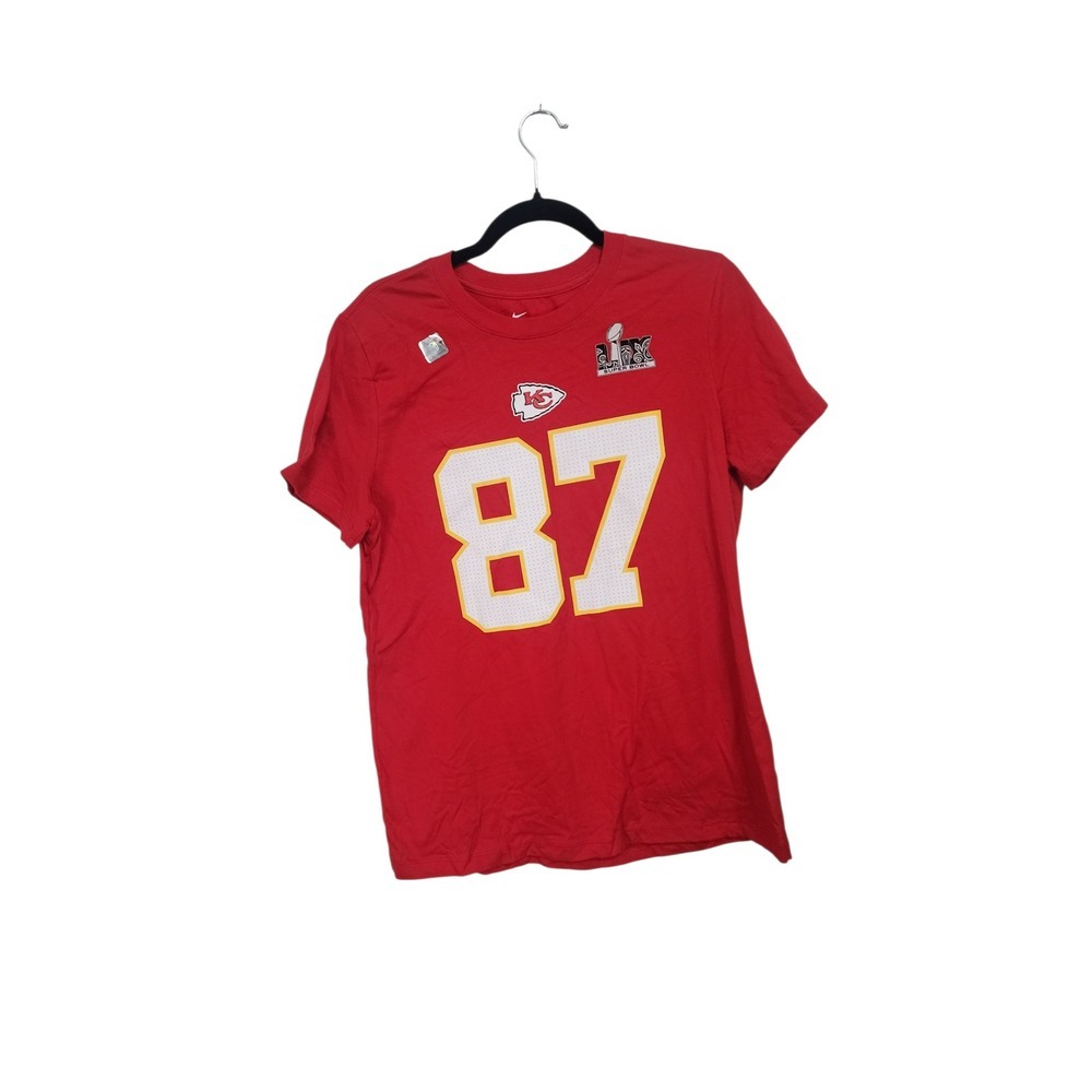 Nike Kansas City‎ Chiefs Travis Kelce 87 Super Bowl LVII T Shirt